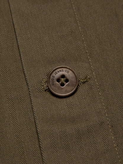 ID24561 Nudie Olive Buddy Chore Jacket