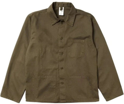 ID24561 Nudie Olive Buddy Chore Jacket