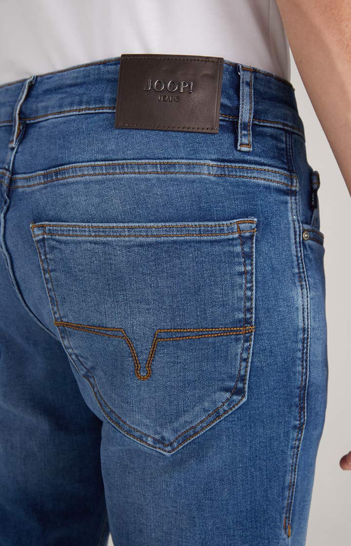 ID80290-Joop Mitch Mid Wash Stretch Jean