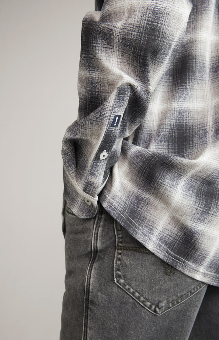 ID80312-Joop Hanson Grey Check Shirt