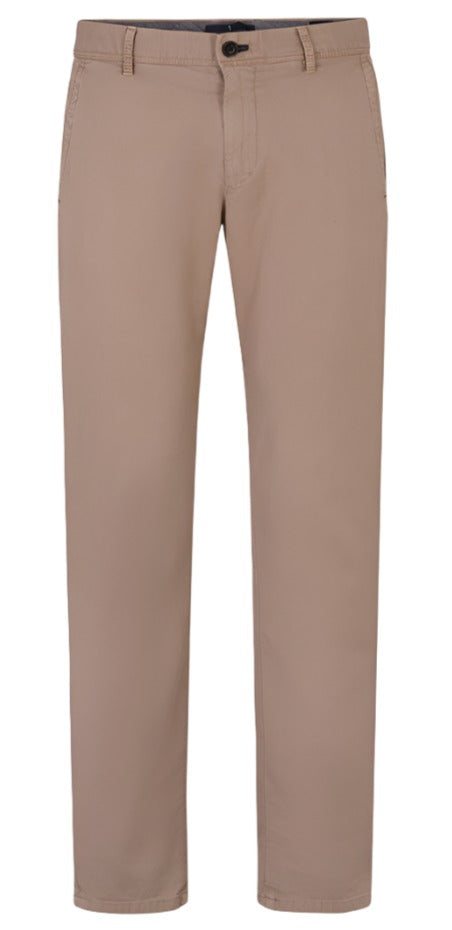 ID24154-Joop Dark Beige Matthew Cotton Trouser