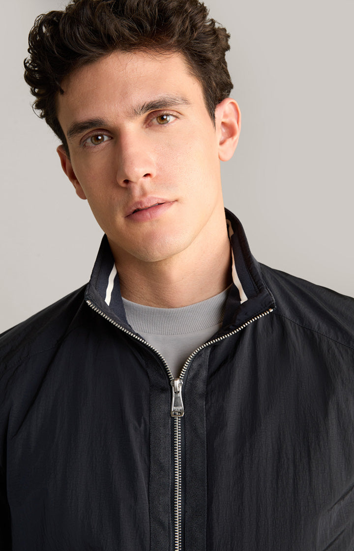 ID24149-Joop Navy Dibeo Nylon Jacket