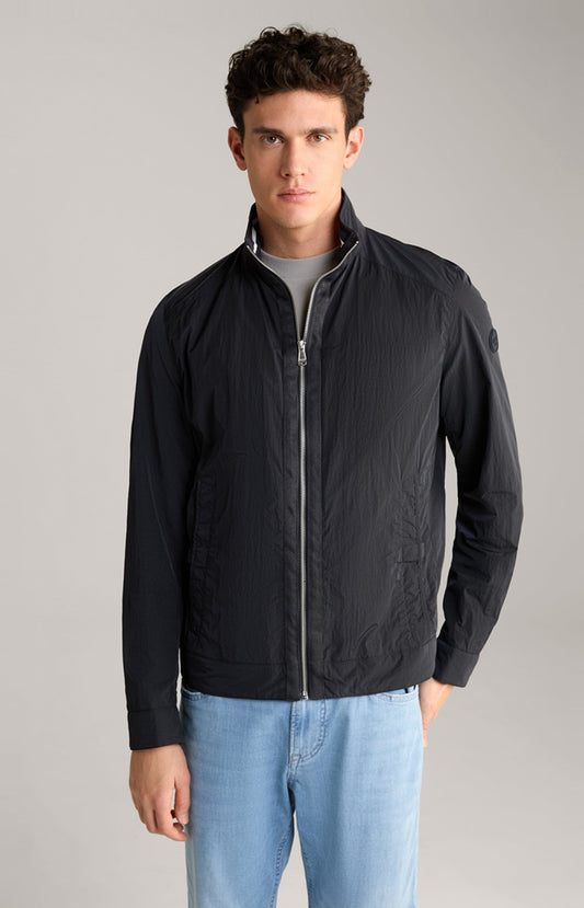 ID24149-Joop Navy Dibeo Nylon Jacket