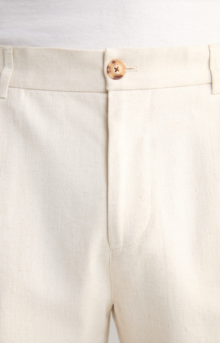 ID24155-Joop Off White Linen Short
