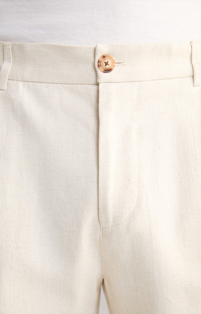 ID24155-Joop Off White Linen Short