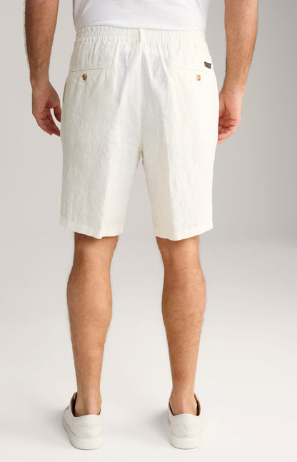 ID24155-Joop Off White Linen Short