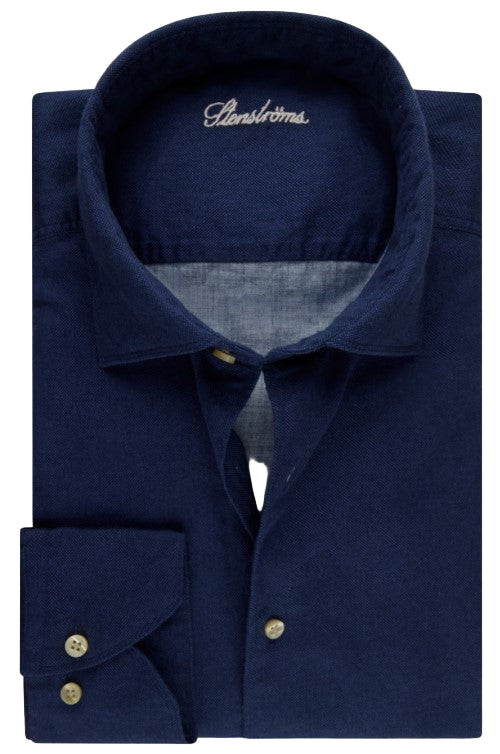 ID25772-Stenstroms Indigo Oxford Shirt