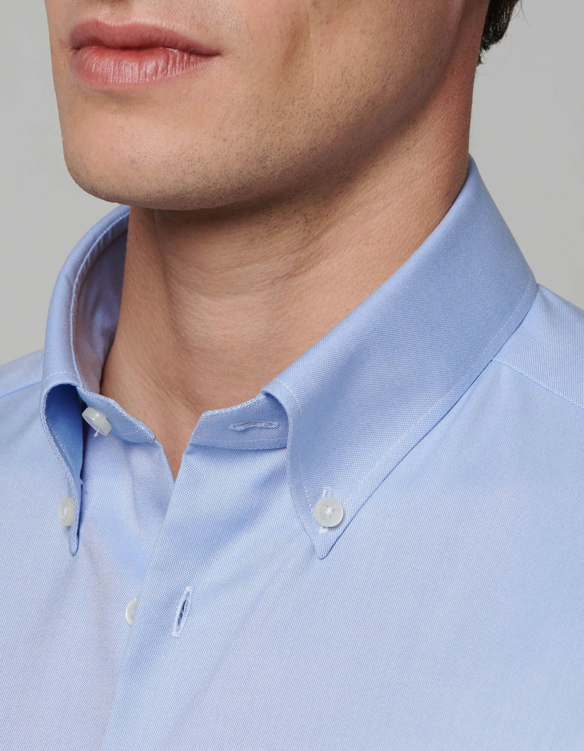 ID80403-Xacus Navy Stripe Button Down Shirt