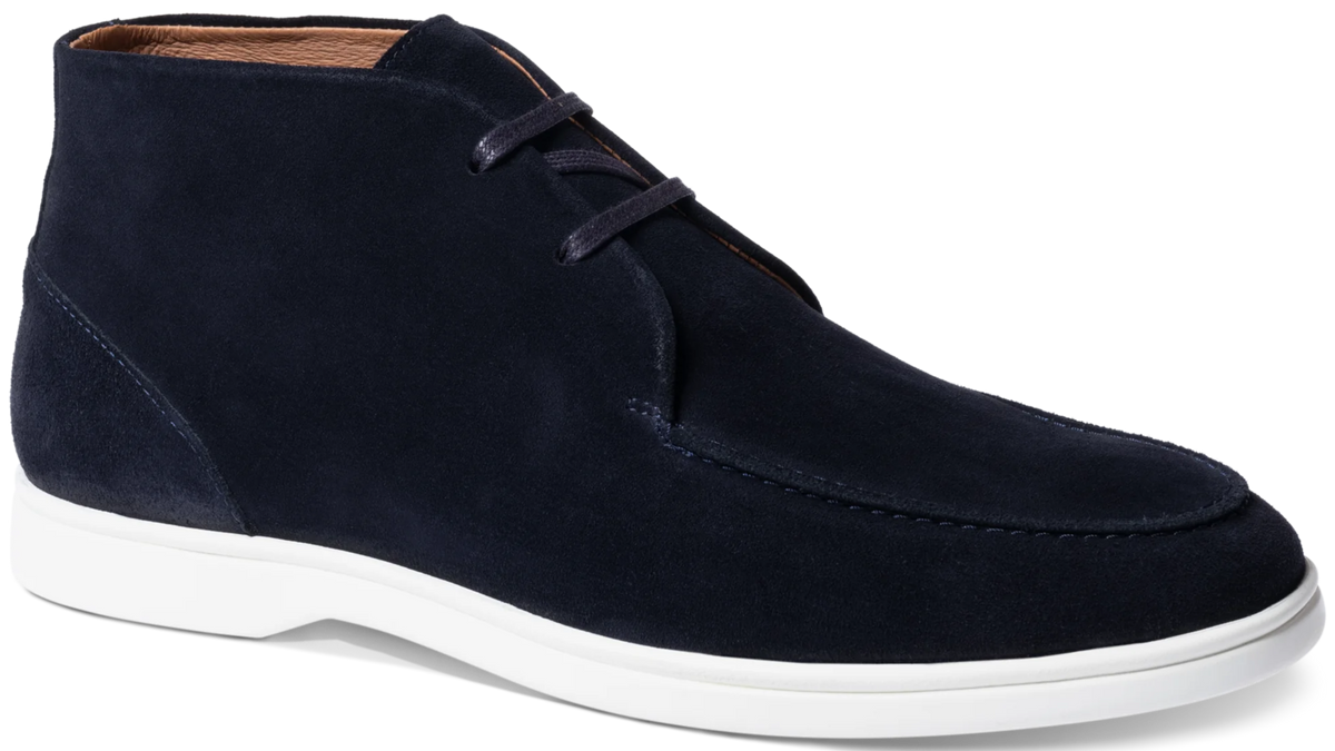 ID24549 Barker Navy Caruna Suede Boot