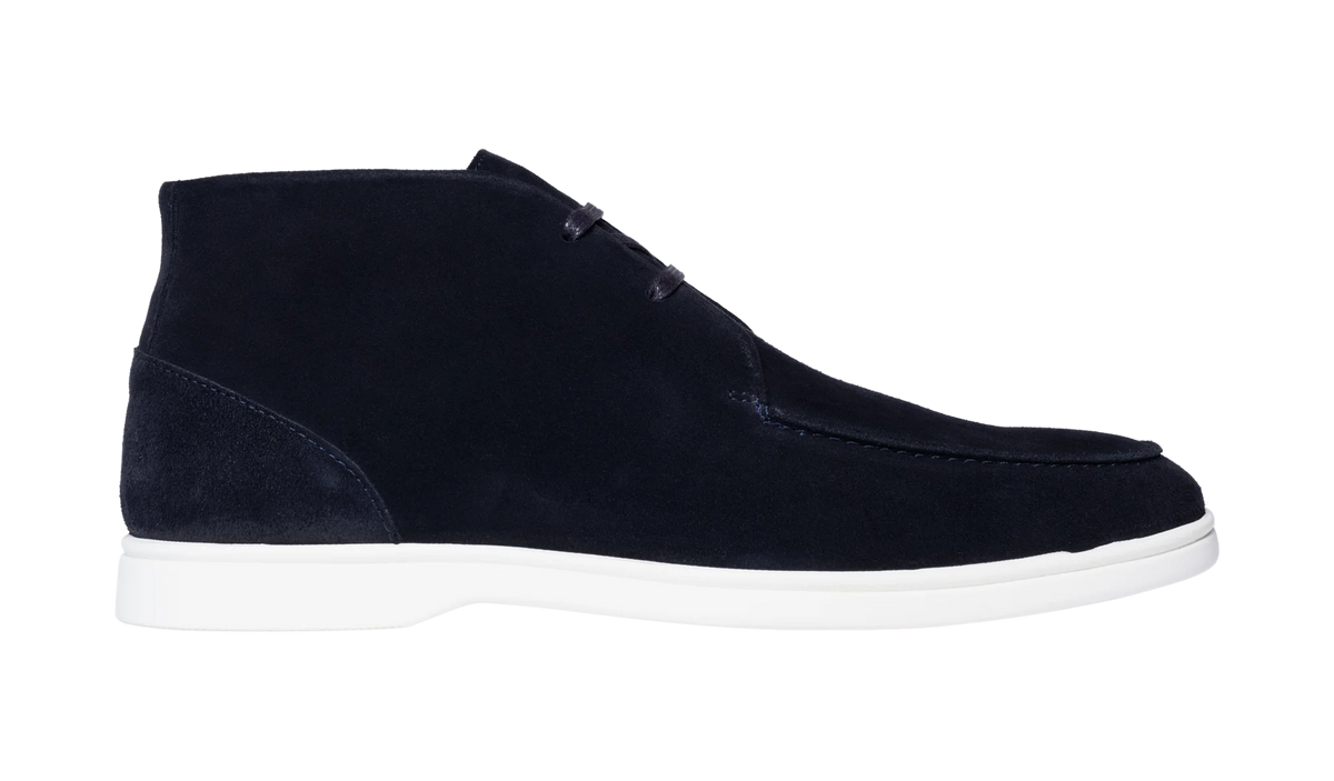 ID24549 Barker Navy Caruna Suede Boot