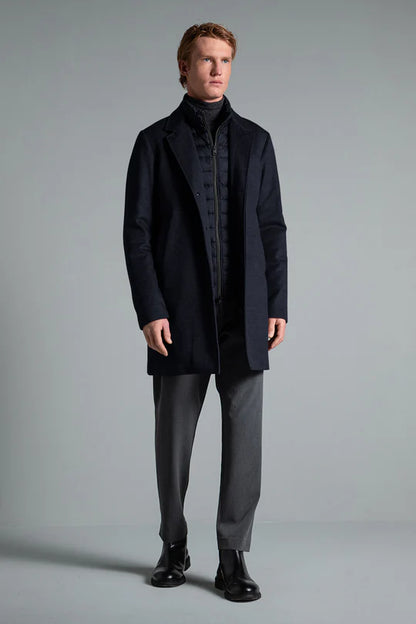 ID24596-Duno Navy Fondo Overcoat