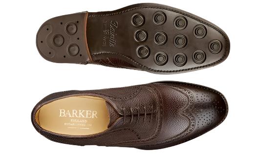 ID25012 Barker Chocolate Malton II Shoe