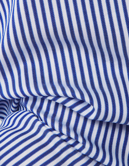 ID25247-Xacus Navy Stripe Travel Shirt