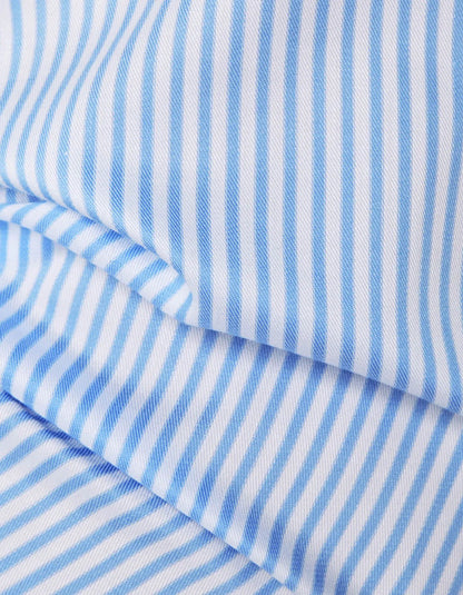 ID25248-Xacus  Sky Stripe Travel Shirt