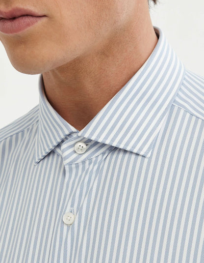 ID25264-Xacus Sky Blue Active Stripe