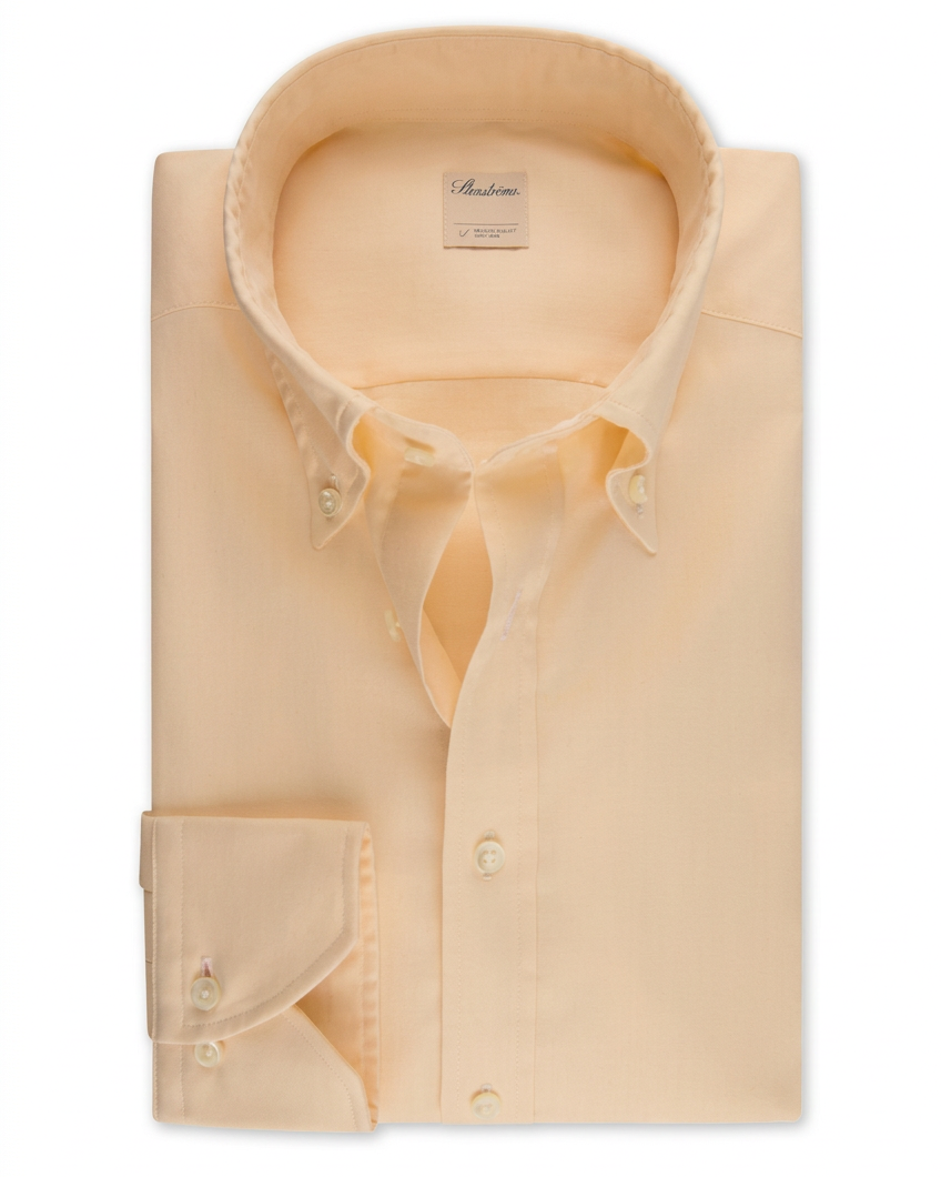 ID25353-Stenstroms Yellow Button Down Oxford