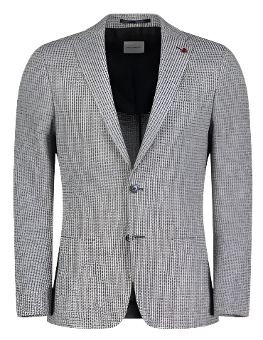 ID25393-Roy Robson Blue Check Blazer