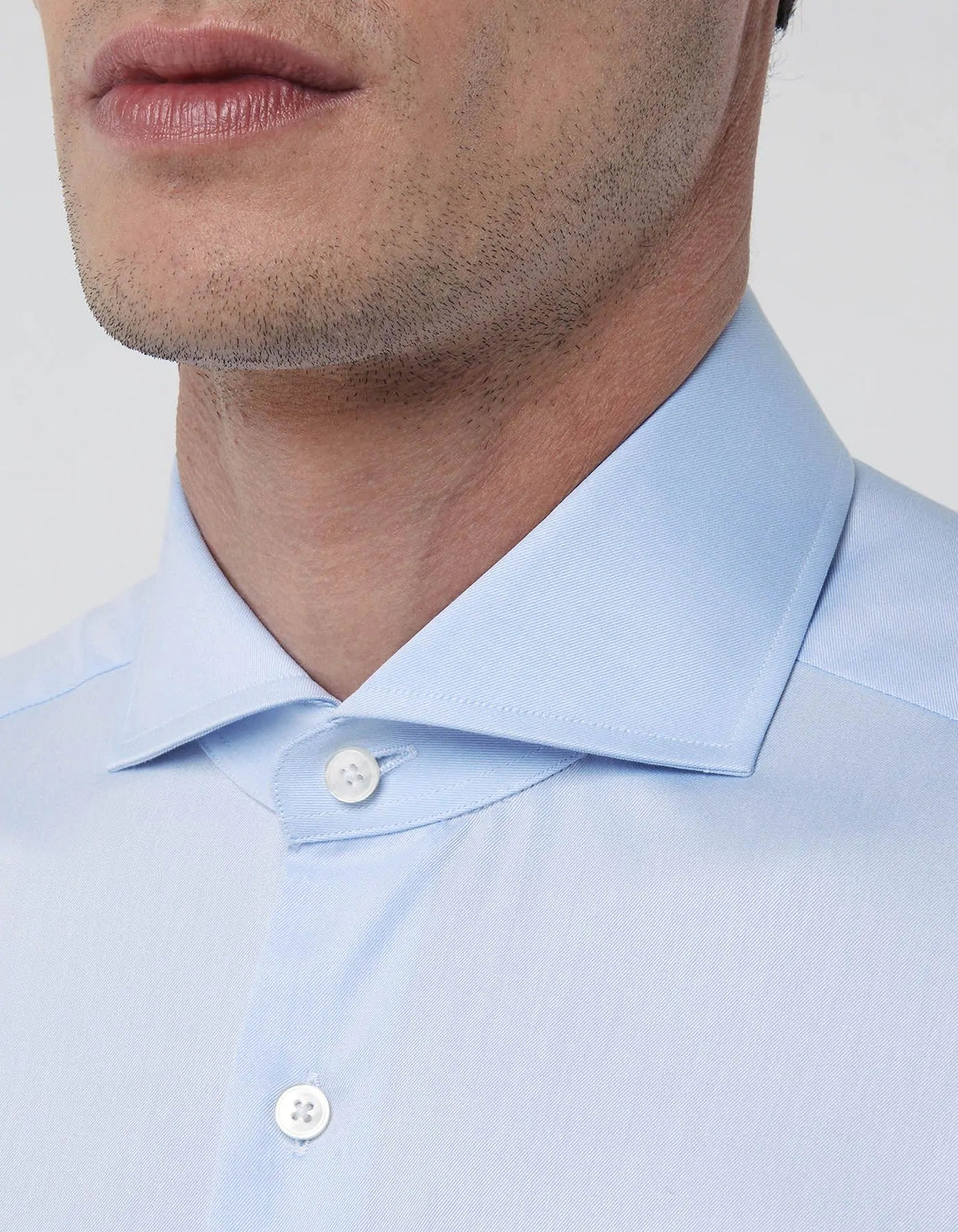 ID25735-Xacus Blue Twill Shirt
