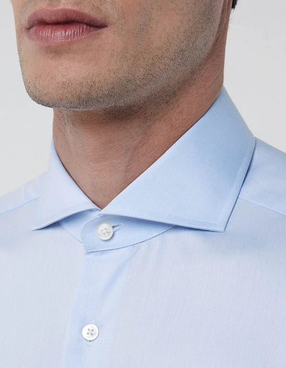 ID25735-Xacus Blue Twill Shirt