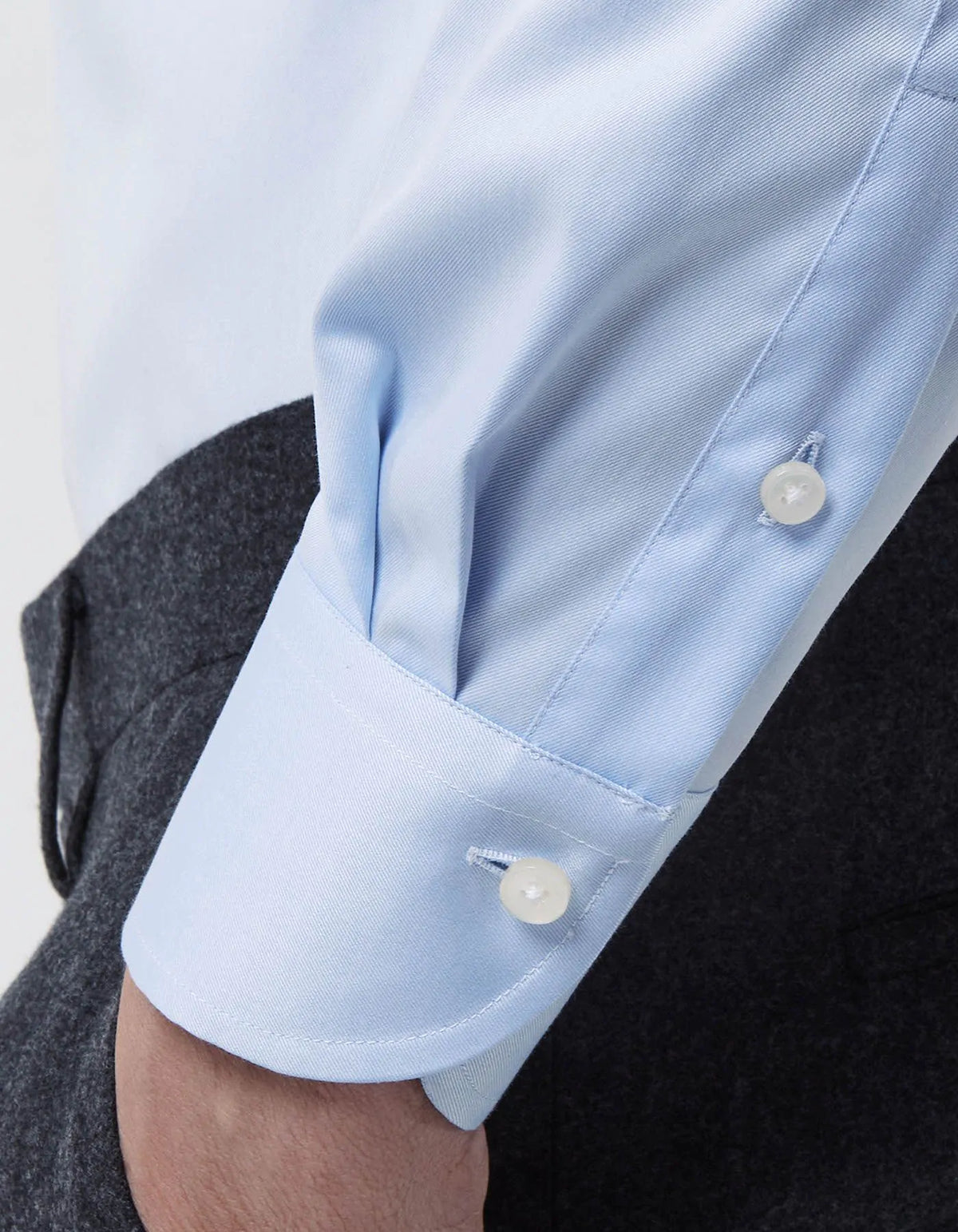 ID25735-Xacus Blue Twill Shirt