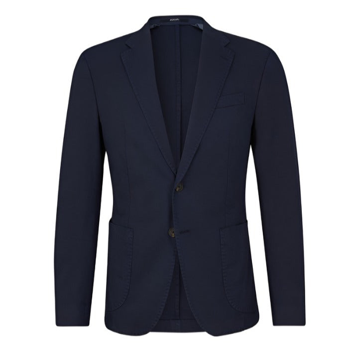 ID70181-Joop Navy Cotton Mix Jacket