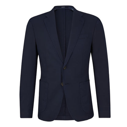 ID70181-Joop Navy Cotton Mix Jacket
