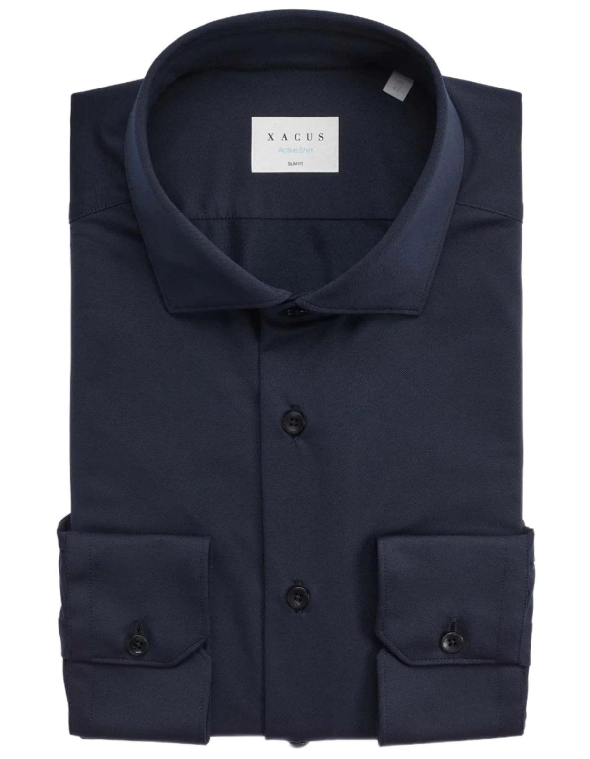 ID24119-Xacus Navy Active Shirt