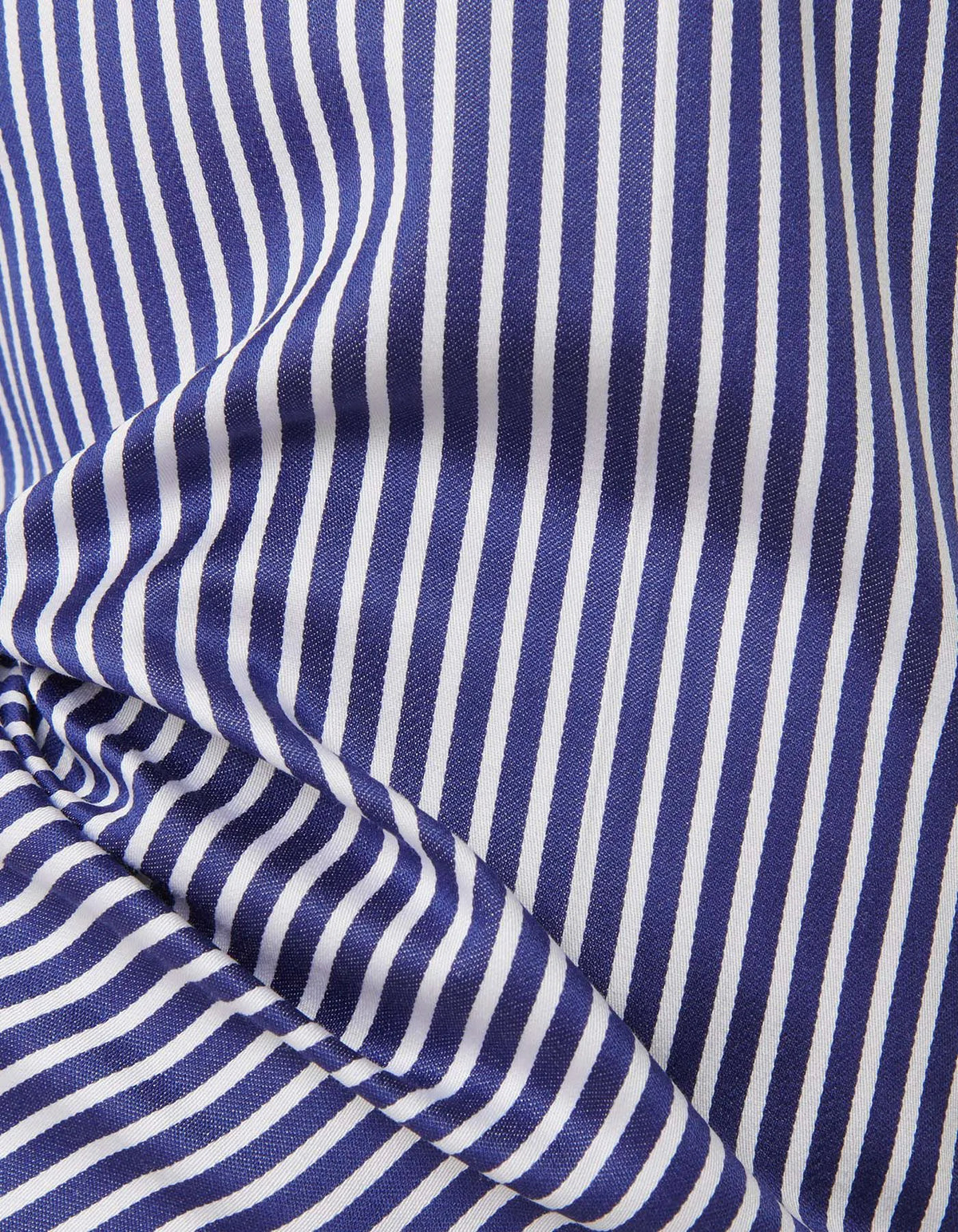 ID80403-Xacus Navy Stripe Button Down Shirt