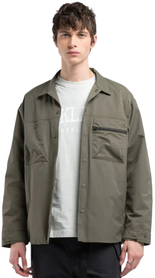 ID25073-Replay Olive Jacket