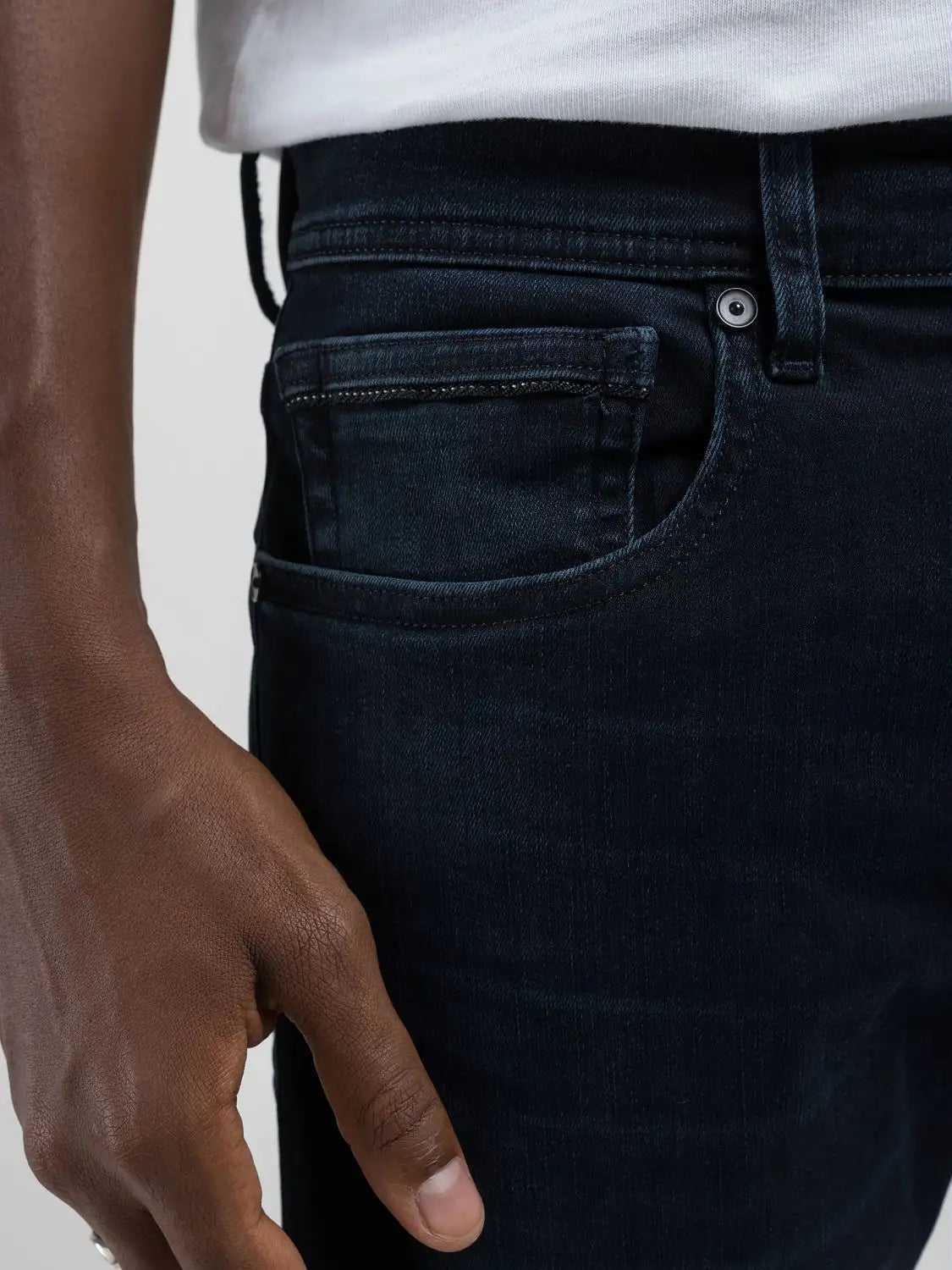 ID25075-Replay Washed Navy Grover Jean