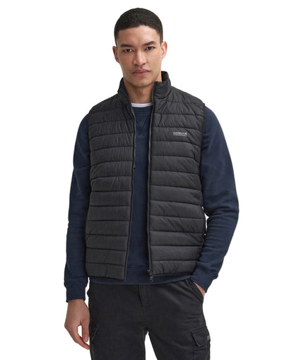 ID24639-Barbour Black Ledley Gilet