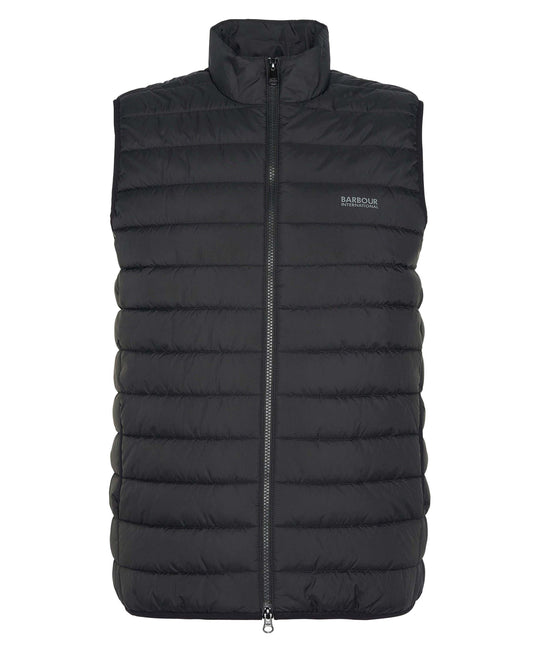 ID24639-Barbour Black Ledley Gilet