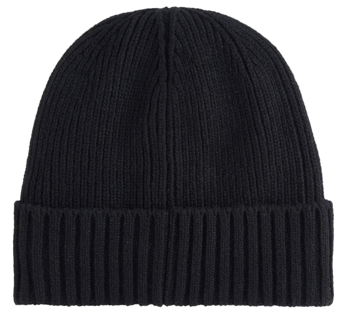 ID25697-Barbour Black Carlton Beanie