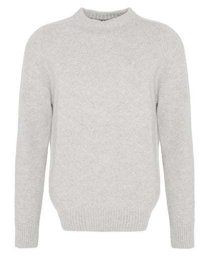 ID24622-Barbour Grey Grangetown Knitwear
