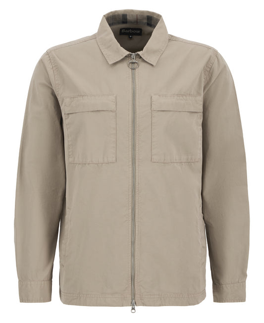 ID25090-Barbour Stone Glendale Overshirt