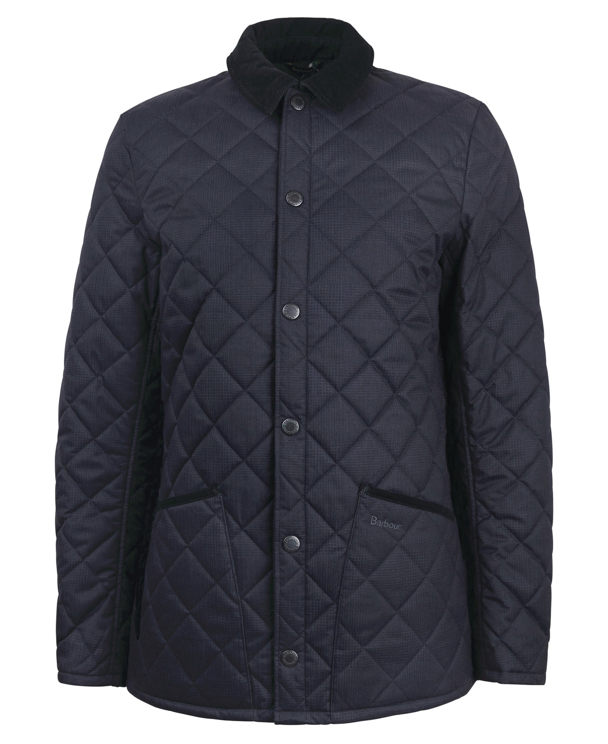 ID24651-Barbour Navy Liddesdale Check Quilt