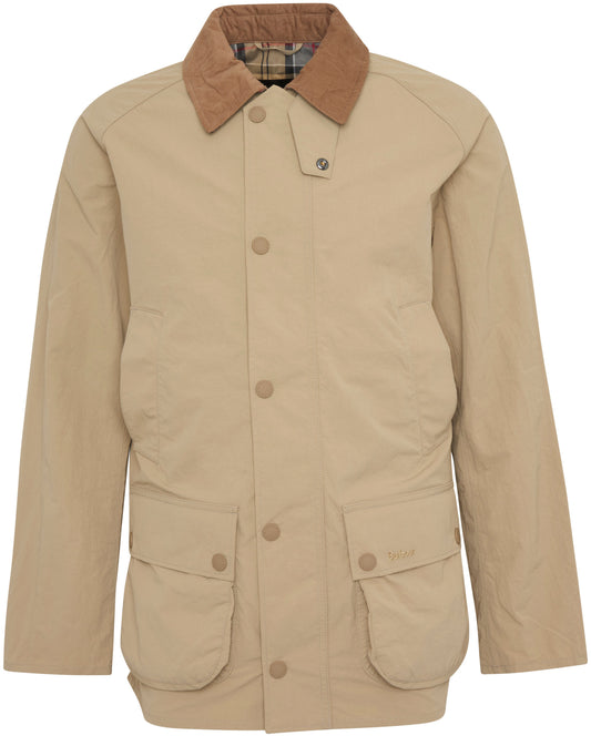 ID25103-Barbour Stone Showerproof Ashby Jacket