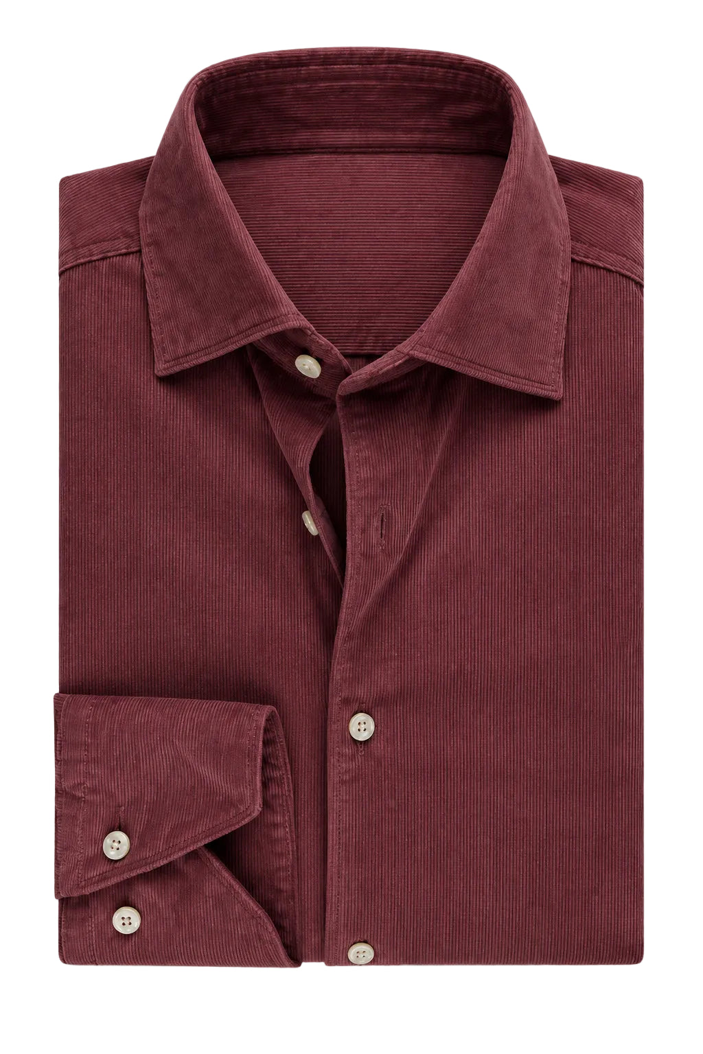 ID25769-Stenstoms Rose Washed Cord Shirt