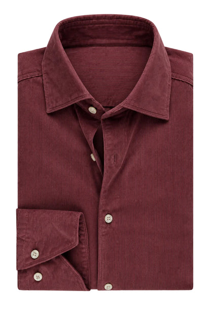 ID25769-Stenstoms Rose Washed Cord Shirt