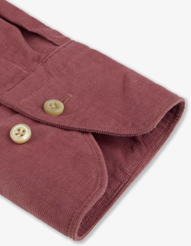 ID25769-Stenstoms Rose Washed Cord Shirt