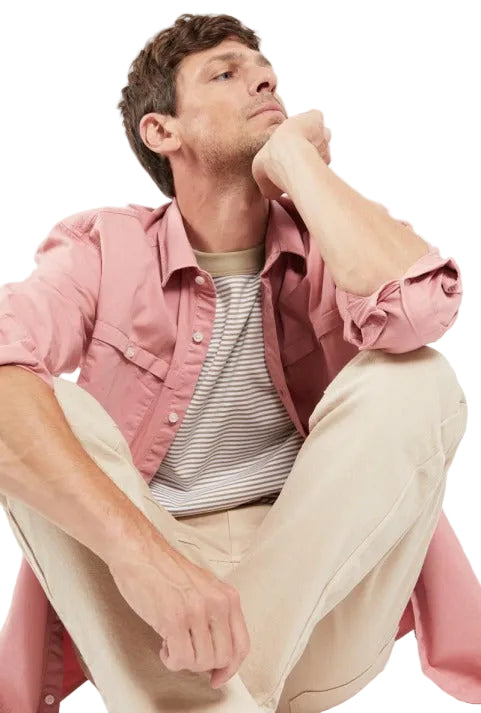 ID70537-Armor Lux Pink Overshirt