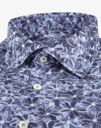 ID24349-Stenstroms Floral Linen Blue