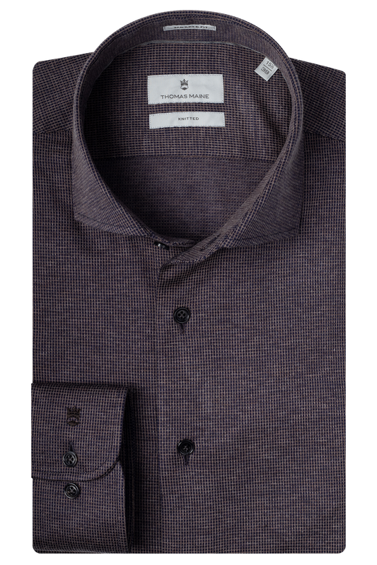 ID20326-Thomas Maine Brown Neat Stretch