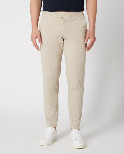 ID70267-Remus Stone Cotton Stretch Trouser