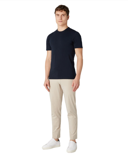 ID70267-Remus Stone Cotton Stretch Trouser