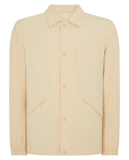 ID70263-Remus Beige Cole Overshirt