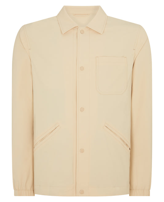 ID70263-Remus Beige Cole Overshirt
