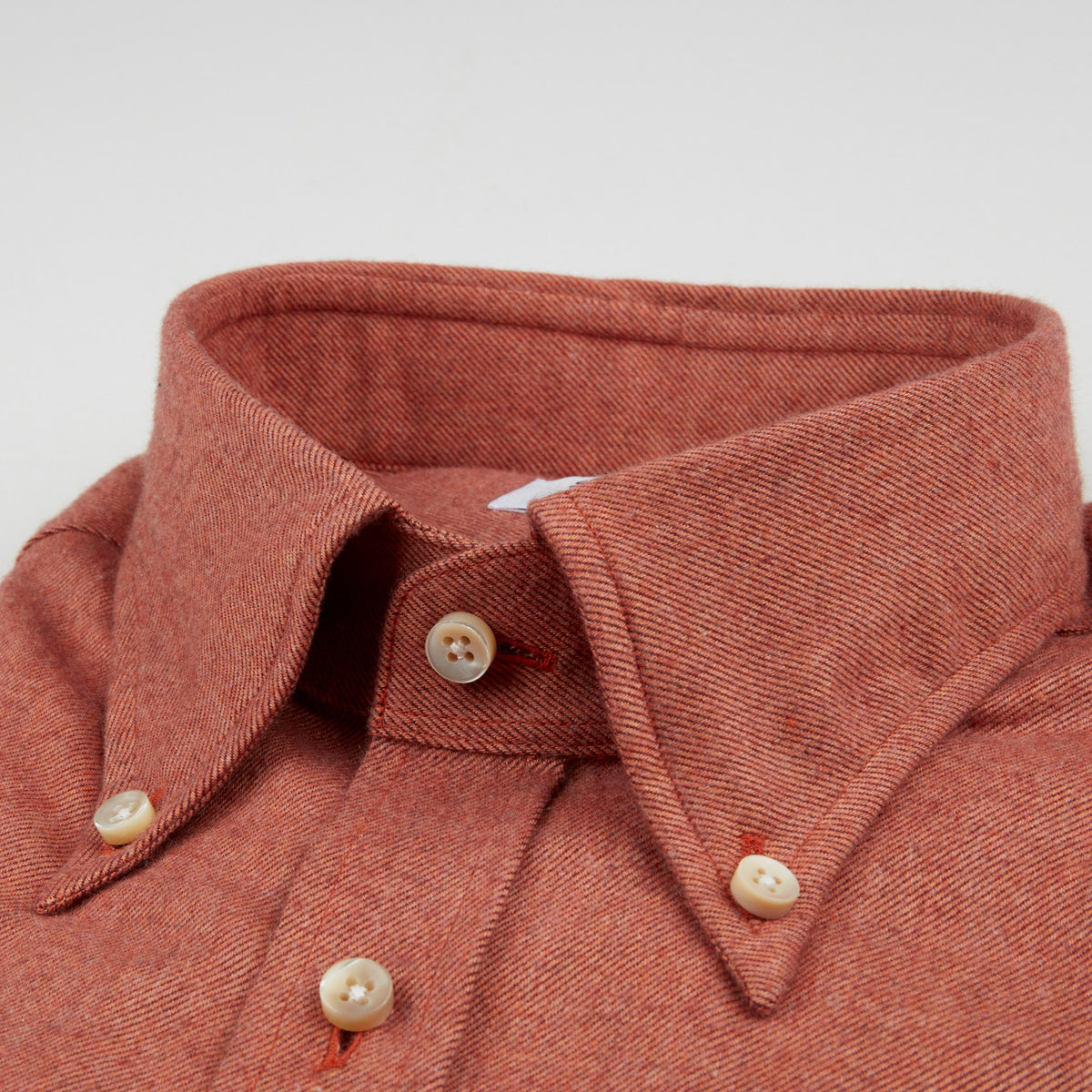 ID20304-Stenstroms Orange  Flannel Button Down Shirt
