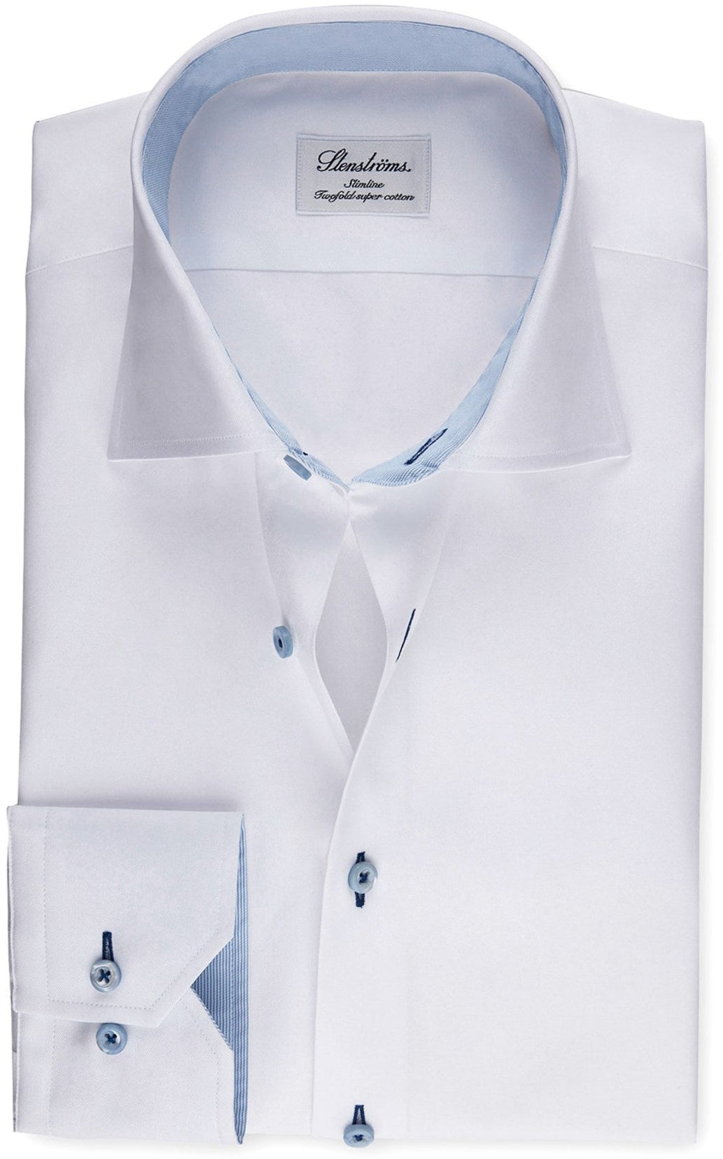 ID70465-Stenstroms White Insert Shirt