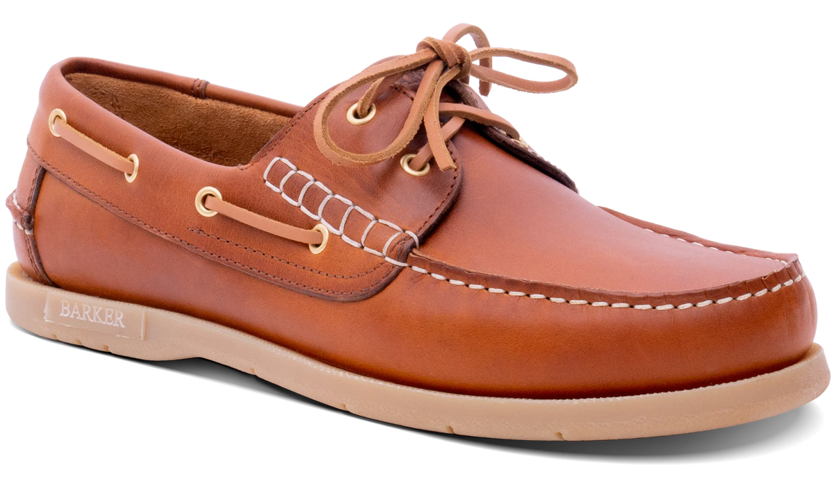 ID70472 Barker Tan Wallis Boat Shoe